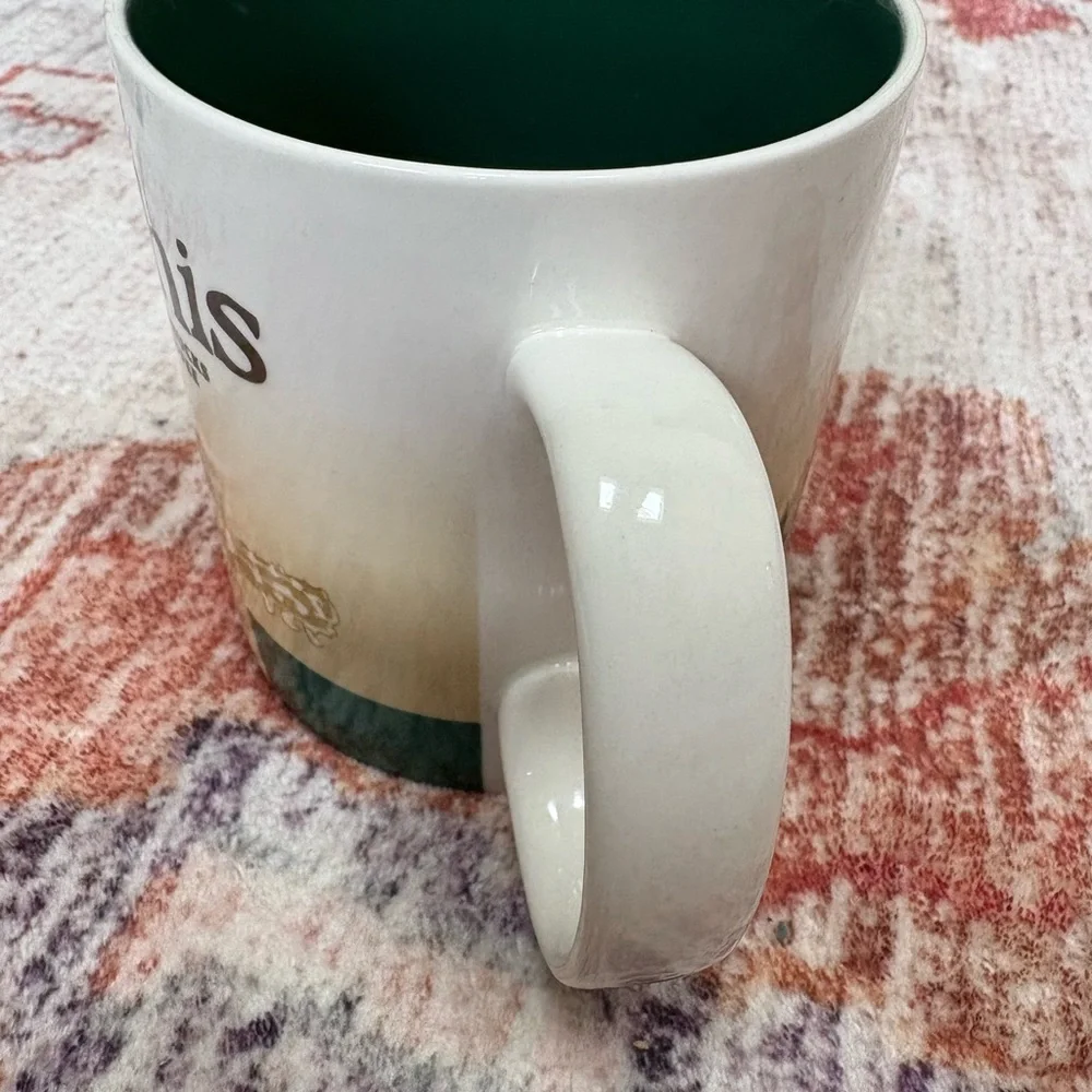 Memphis Tennessee Global Icon Starbucks Coffee Collector Mug 2011 **chip on rim*